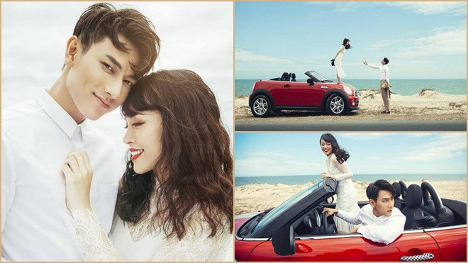 Isaac bất ngờ 'đốn tim' fan bằng bộ ảnh cưới lung linh trên biển Ảnh 2