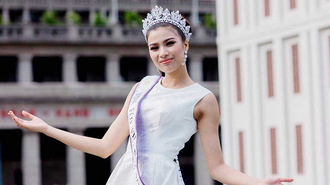 Bấp chấp bị tước danh hiệu, Nguyễn Thị Thành vẫn tự tin thi Miss Eco International 2017 Ảnh 2