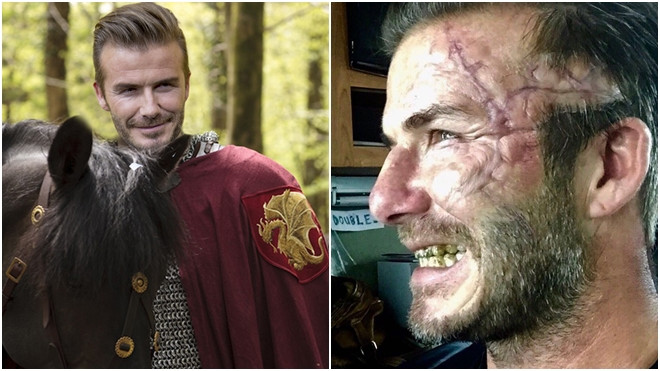 Khó lòng nhận ra David Beckham 'kinh dị' thế này trong phim mới Ảnh 2