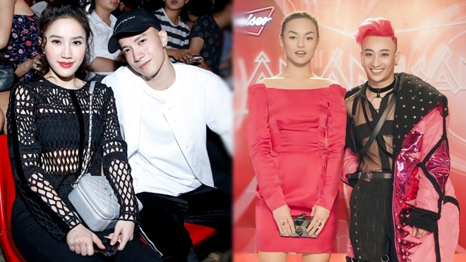 Bảo Thy, S.T thân thiết - Mai Ngô, Adam Lâm nổi bật với tông hồng trong hậu trường Remix New Generation Ảnh 2