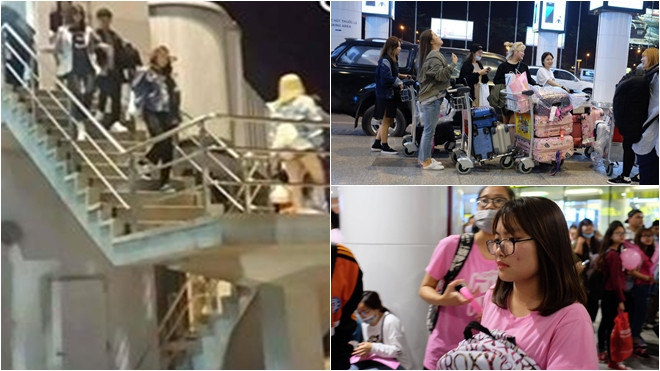 SNSD đi cửa nội bộ: 5 tiếng chờ trong mưa lạnh, fan thẫn thờ vì chỉ nhìn thấy… vali hồng Ảnh 2