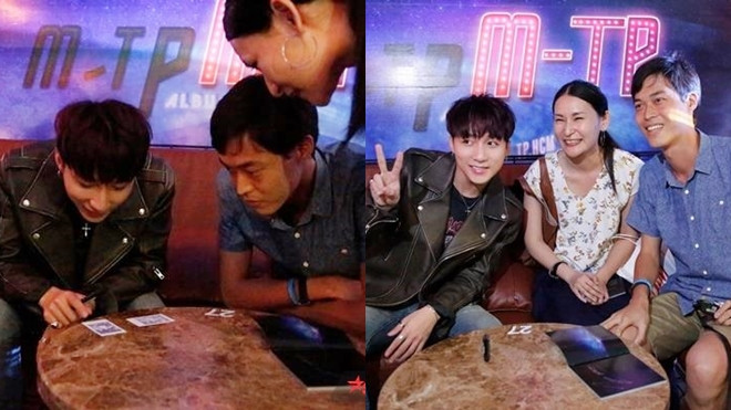 Hot: Fan Nhật lớn tuổi xuất hiện tại buổi fansign của Sơn Tùng M-TP Ảnh 2