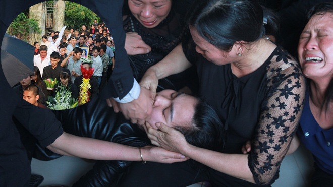 Mẹ bé Linh khóc ngất khi thi thể con gái được đưa về tới quê nhà Ảnh 2