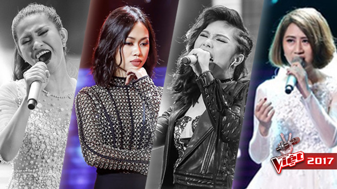 Đây chính thức là 4 thí sinh được 'cứu' sau vòng Giấu mặt Giọng hát Việt 2017 Ảnh 2