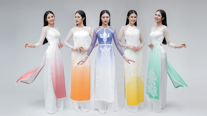 Ngọc Hân làm nàng thơ trong BST áo dài của NTK Hà Duy Ảnh 2
