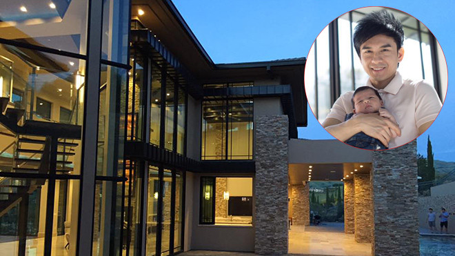 Cận cảnh biệt thự triệu đô toàn bằng kính của Đan Trường tại Mỹ Ảnh 2