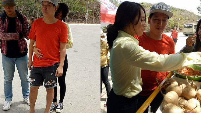 Trường Giang đến phim trường thăm Nhã Phương xóa tan tin đồn rạn nứt Ảnh 2