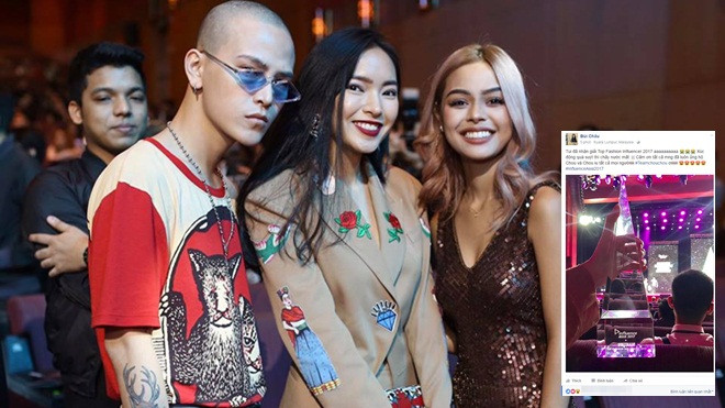 Châu Bùi đạt giải Top Fashion Influencer 2017 một cách ngoạn mục! Ảnh 2