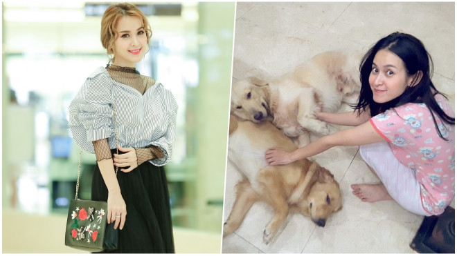 Trái ngược vẻ bình dân ở nhà, Tú Vi 'hớp hồn' với nhan sắc xinh đẹp tại sự kiện Ảnh 2