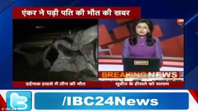 Nữ bình luận viên đọc đúng bản tin chồng bị tai nạn qua đời vẫn mạnh mẽ hoàn thành nhiệm vụ khiến nhiều người cảm phục Ảnh 2