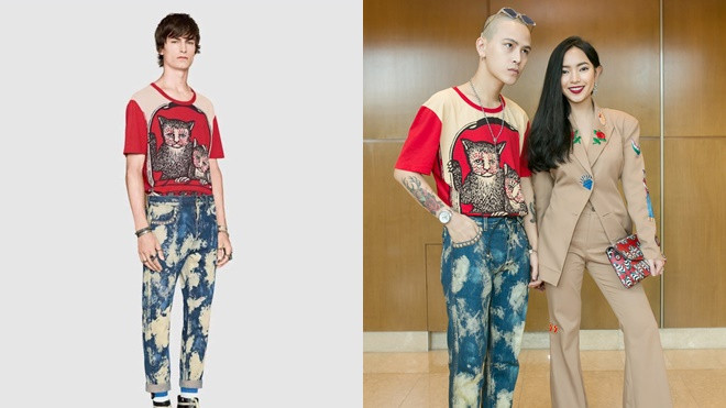 Set đồ Gucci của Decao, sợi 'dây sạc' và câu chuyện đạo nhái sâu xa Ảnh 2