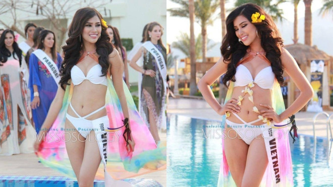 Tranh cãi việc Nguyễn Thị Thành cài dải băng 'From Vietnam' vào hông Ảnh 2