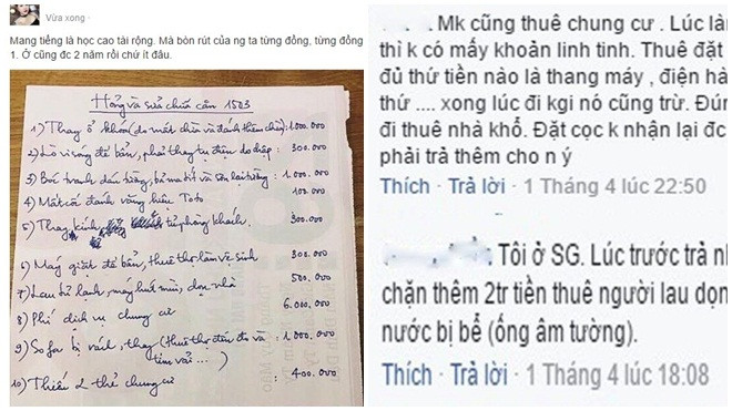 Sinh viên bức xúc vì trả phòng trọ phải đền bù gần 11 triệu đồng Ảnh 2