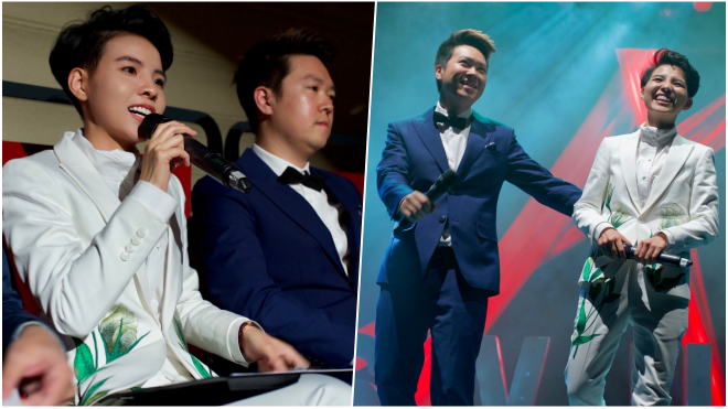 Vũ Cát Tường 'đốn tim' khán giả nước Anh khi song ca lãng mạn cùng Lê Hiếu Ảnh 2