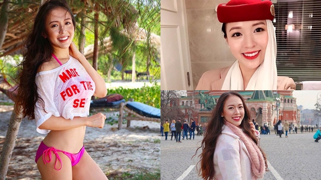 Nữ tiếp viên hàng không đi gần 20 quốc gia 'gây thương nhớ' vì quá xinh đẹp Ảnh 2