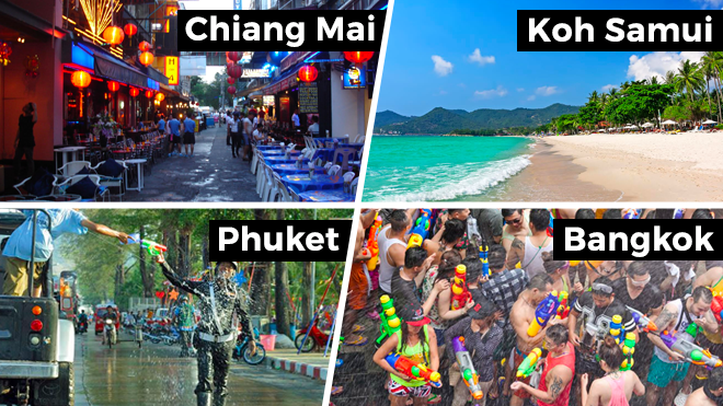 Những địa điểm có thể tận hưởng trọn vẹn lễ hội Songkran 2017 tại Thái Lan Ảnh 2