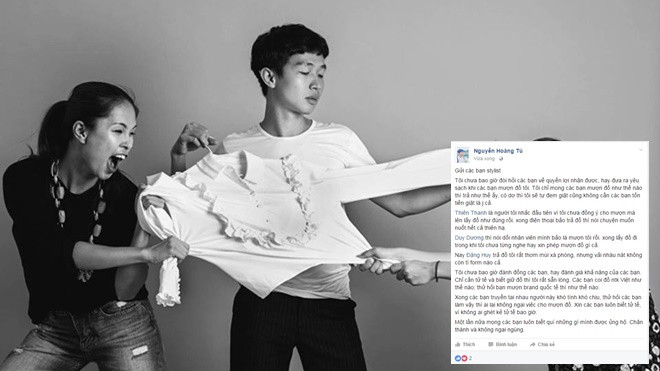 NTK Nguyễn Hoàng Tú vạch mặt 3 stylist: 'Mượn đồ như thế nào thì trả như thế ấy' Ảnh 2