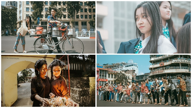 Sức sáng tạo vô biên giới của học sinh, sinh viên mùa kỷ yếu Ảnh 2