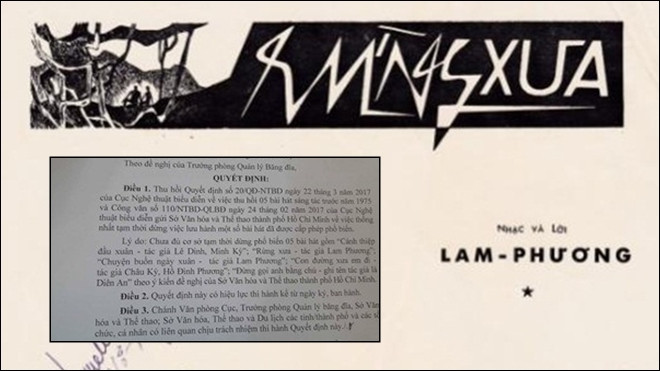 Cục NTBD thu hồi quyết định tạm dừng lưu hành 5 ca khúc trước 1975 Ảnh 2