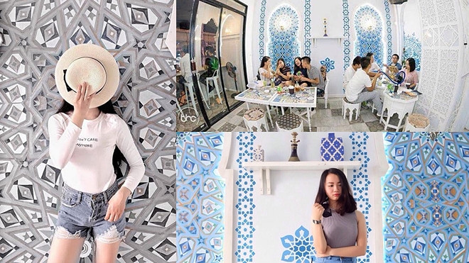 Đi tìm 'góc Ma- rốc thu nhỏ' giữa lòng Hà Nội khiến giới trẻ thi nhau check-in Ảnh 2