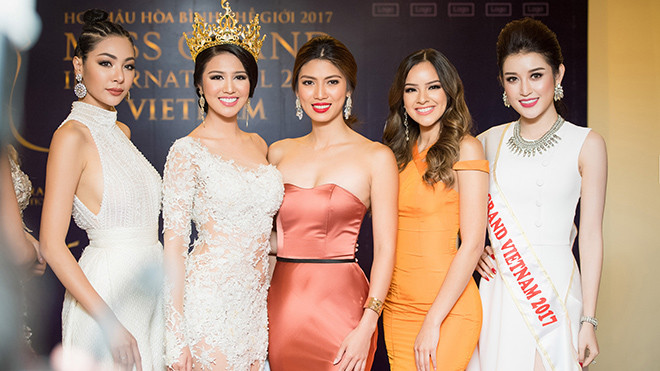 Á hậu Huyền My tự tin đọ sắc bên Top 5 Hoa hậu Hoà bình Thế giới Ảnh 2