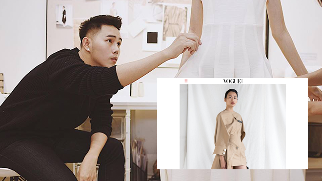 Làng mốt Việt lại thêm tin vui: Bộ sưu tập của NTK Lâm Gia Khang chễm chệ trên Vogue China Ảnh 2