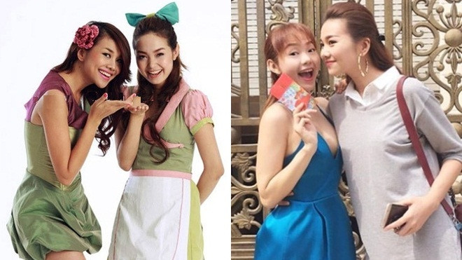 Thanh Hằng -  Minh Hằng: Cặp đôi tri kỉ trên màn ảnh lẫn ngoài đời, showbiz Việt mấy người làm được? Ảnh 2