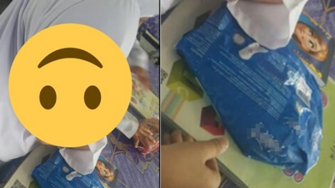 Bé gái tiểu học suốt ngày mang gói băng vệ sinh đến lớp, cô giáo sốc nặng khi thấy thứ bên trong Ảnh 2