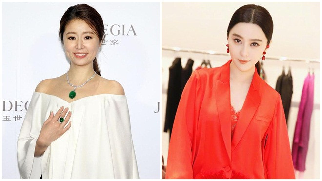 Không hẹn mà gặp, Phạm Băng Băng - Lâm Tâm Như bất ngờ diện đồ 'chọi nhau' chan chát Ảnh 2