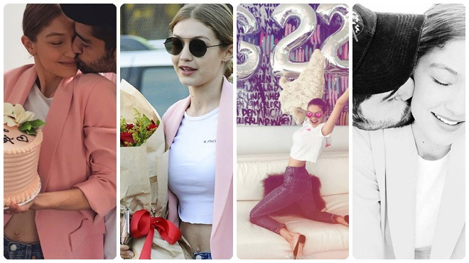 Mừng sinh nhật tuổi 22, Gigi Hadid gây 'bão like' trên Instagram Ảnh 2