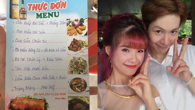 Lộ menu đám hỏi 'đậm chất quê' của Khởi My - Kelvin Khánh Ảnh 2