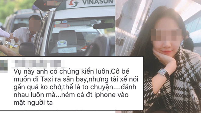 Nhân chứng lên tiếng tố cáo hành động bạo lực của người mẫu trẻ với điều hành taxi Vinasun Ảnh 2