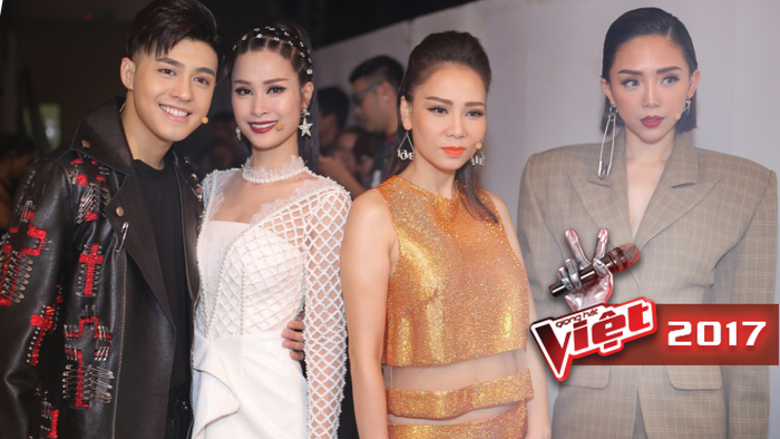 Thu Minh khoe eo 'con kiến', nổi bật cùng Noo - Nhi - Tiên tại ghi hình vòng Bán kết The Voice Ảnh 2