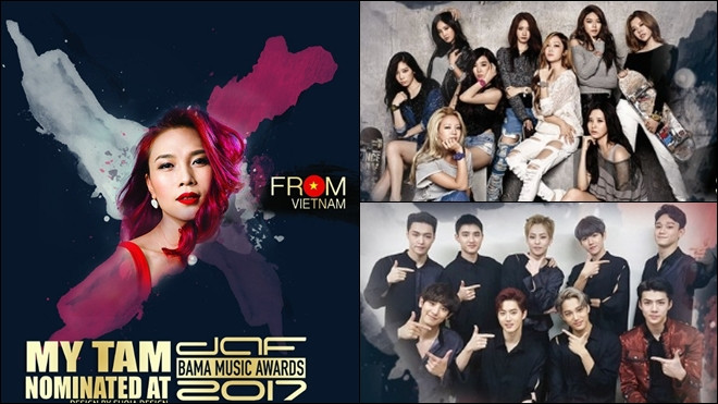 Đến hẹn lại lên, giải 'quốc tế ao làng' BAMA tiếp tục đi 'câu fan' Mỹ Tâm - SNSD - EXO Ảnh 2
