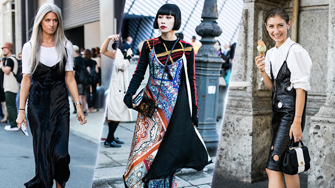 Các tín đồ thời trang đã biến hóa chiếc váy ngủ trên sàn diễn đường phố như thế nào? Ảnh 2