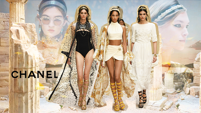 Muốn chiêm ngưỡng một Hy Lạp cổ đại giữa lòng Paris, chắc chắn bạn phải xem ngay show diễn Chanel Cruise 2018 Ảnh 2