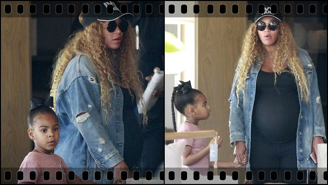 Xuất hiện ở Los Angeles, Beyonce lộ vẻ mệt mỏi khi mang song thai Ảnh 2