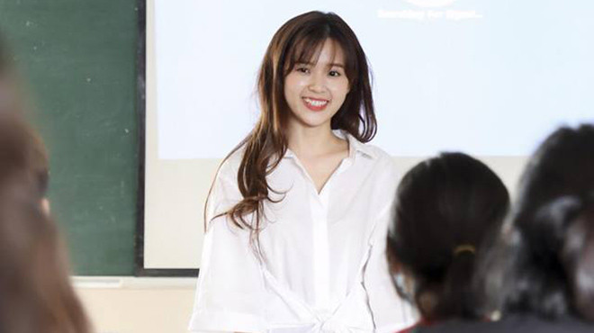 Có một Midu thật khác, bình yên đi làm giảng viên Đại học Ảnh 2