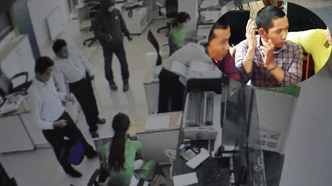 Đã bắt được nghi phạm cướp ngân hàng tại Trà Vinh Ảnh 2