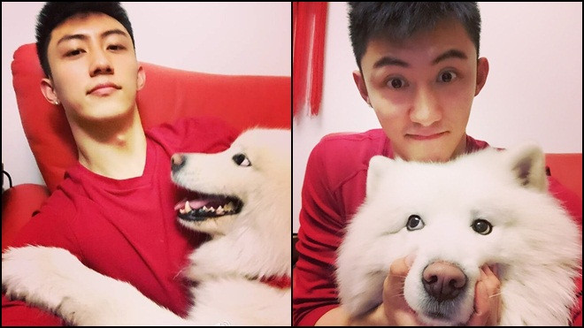 Trác Vỹ tung clip Hoàng Cảnh Du dẫn cún đi dạo để ngụy trang hẹn hò Ảnh 2