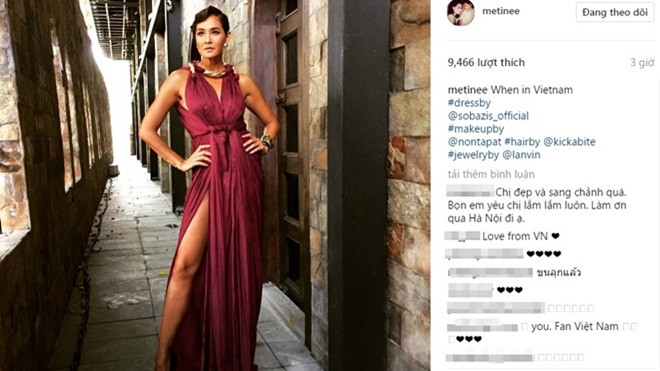 'Chị Đại' Lukkade Metinee bất ngờ đăng ảnh instagram thông báo đang ở The Face Việt Nam Ảnh 2