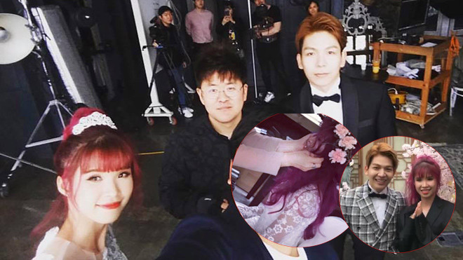 HOT: Khởi My - Kelvin Khánh chụp ảnh cưới dưới thời tiết lạnh buốt ở Hàn Quốc Ảnh 2