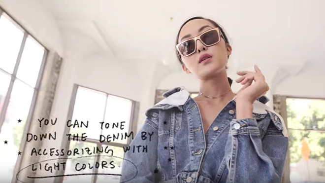 5 phong cách diện đồ denim đúng điệu để bạn mặc đẹp như Chriselle Lim Ảnh 2