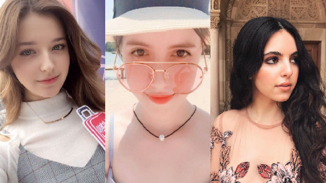 Mặt tròn cằm chẻ, gái Tây xinh hết phần người khác Ảnh 2