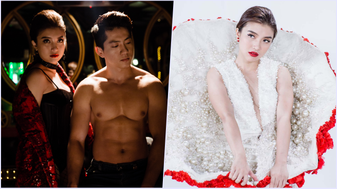 Tiêu Châu Như Quỳnh ngại ngùng đụng chạm body mỹ nam 6 múi Ảnh 2