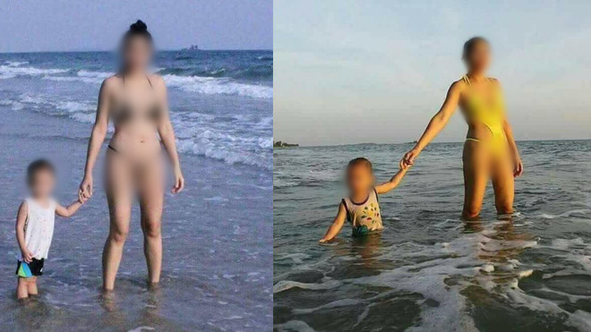 Truy tìm nguồn gốc bức ảnh người phụ nữ mặc bikini hở hang gây sốc trên bãi biển Ảnh 2