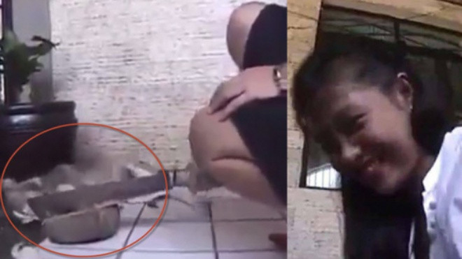 Clip: Cô gái cười tươi khi dùng dao chặt đứt chân một chú chó khiến dân mạng phẫn nộ Ảnh 2