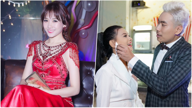 Hari Won khoe dáng thon gọn, Kiều Minh Tuấn tay trong tay hạnh phúc cùng Cát Phượng Ảnh 2