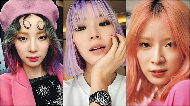 Không nghi ngờ gì nữa Irene Kim chính là cô nàng chịu khó đổi màu tóc nhất làng mẫu xứ kim chi Ảnh 2
