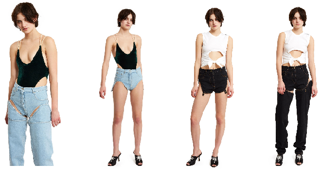 Quần jeans có thể 'tháo ra lắp vào', độc nhưng chưa chắc đã đẹp! Ảnh 2